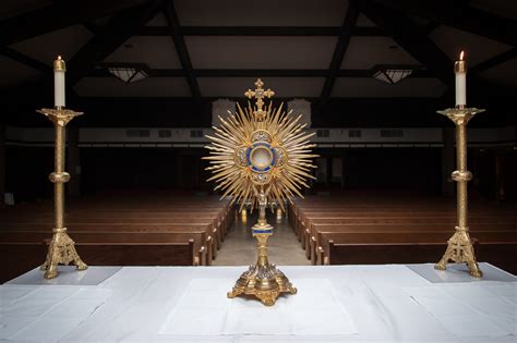 Eucharistic Adoration By: Pope John Paul II. I encourage Christians regularly to visit Christ present in the Blessed Sacrament, for we are all called to abide in the presence of God. In contemplation, …